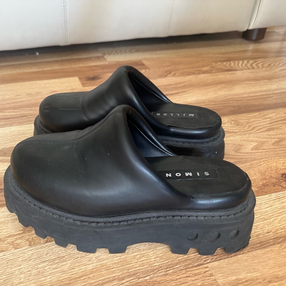 Simon Miller Chunky Black Loafers